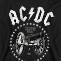 Black - Pack Shot - AC-DC Childrens-Kids About To Rock Cannon Hoodie