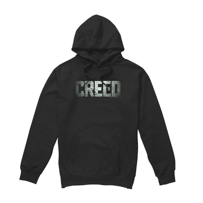 Black - Front - Creed Unisex Adult Logo Hoodie