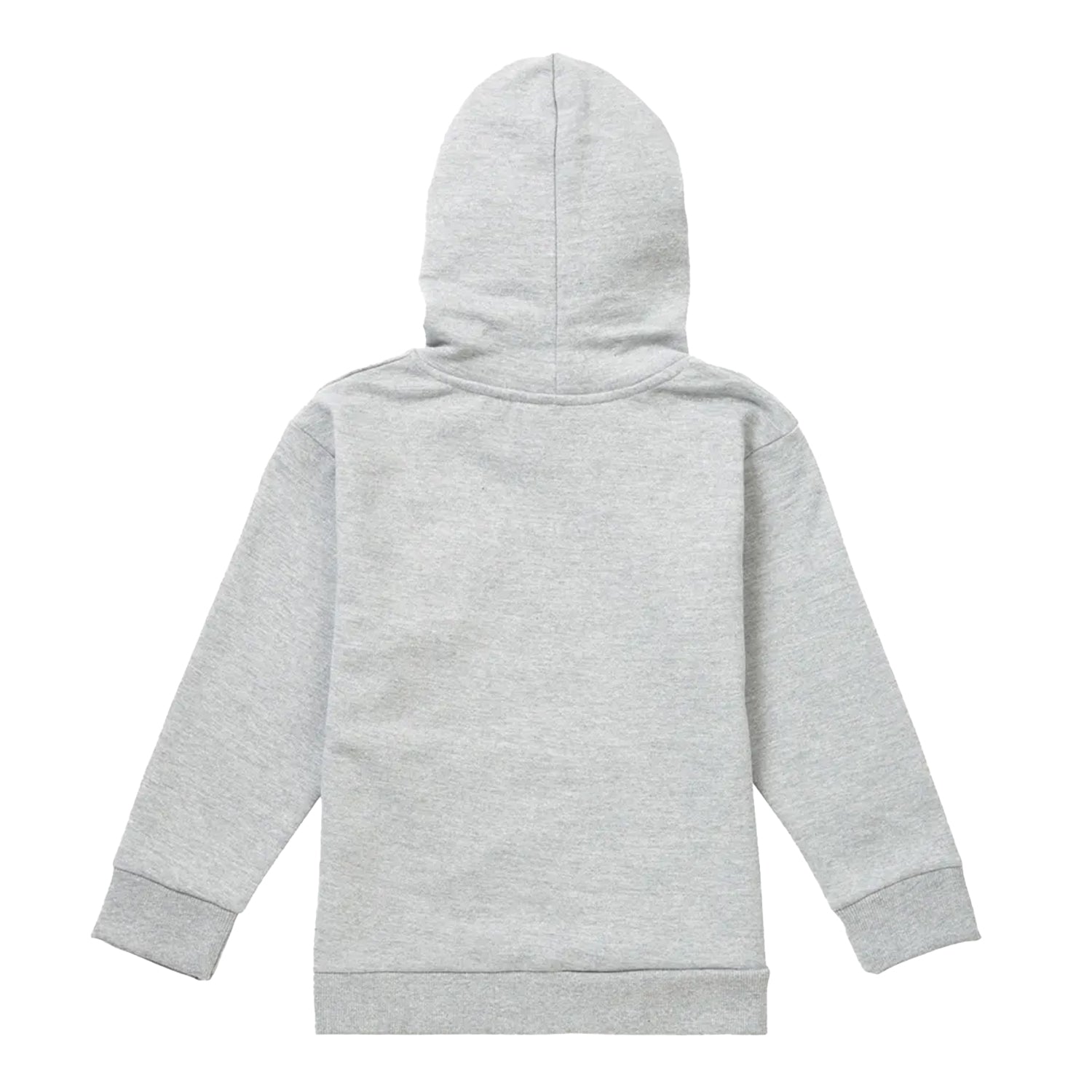 Athletic Heather - Back - Captain America Childrens-Kids Stencil Heather Pull Over Hoodie