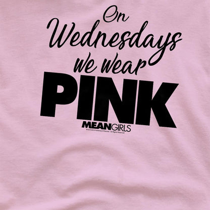 Pink - Pack Shot - Mean Girls Unisex Adult T-Shirt