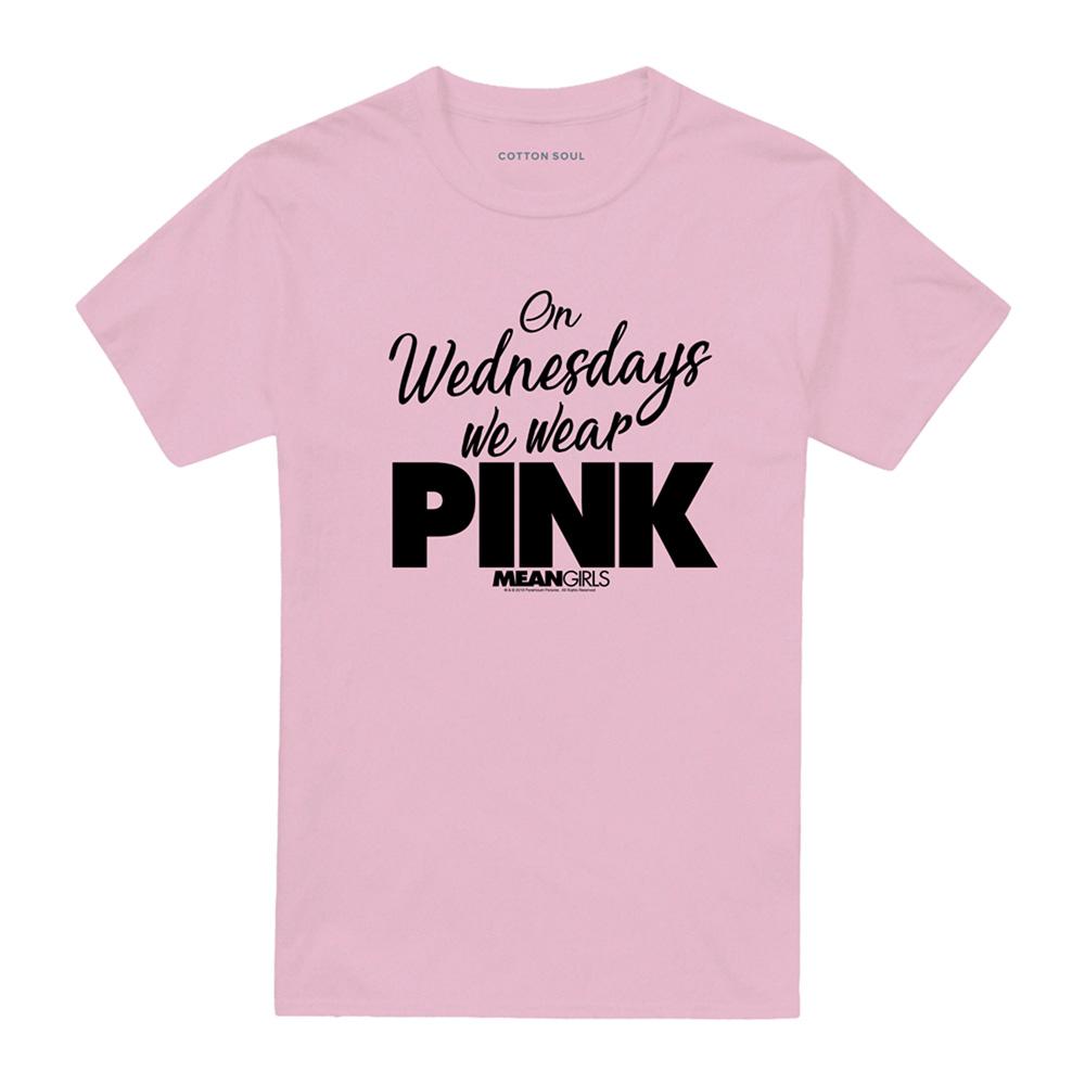 Pink - Front - Mean Girls Unisex Adult T-Shirt