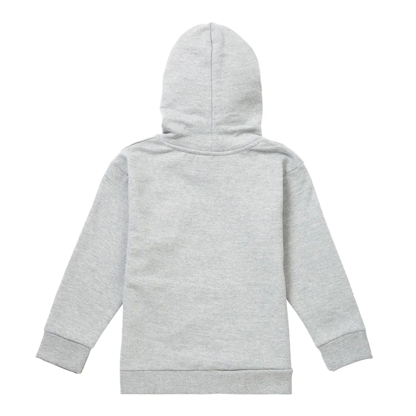 Athletic Heather - Back - Captain America Childrens-Kids Chalk Board Heather Pullover Hoodie
