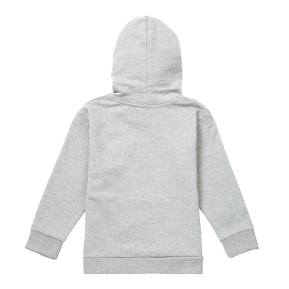 Athletic Heather - Back - Captain America Childrens-Kids Chalk Board Heather Pullover Hoodie