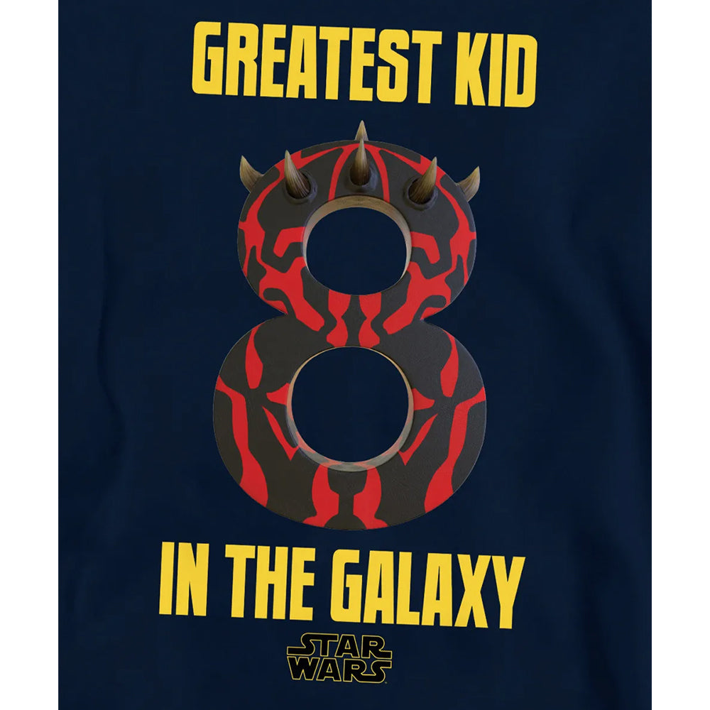 Navy - Pack Shot - Star Wars Childrens-Kids Greatest Darth Maul Pullover Hoodie