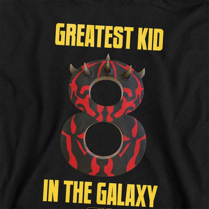 Black - Pack Shot - Star Wars Childrens-Kids Greatest Darth Maul Pullover Hoodie