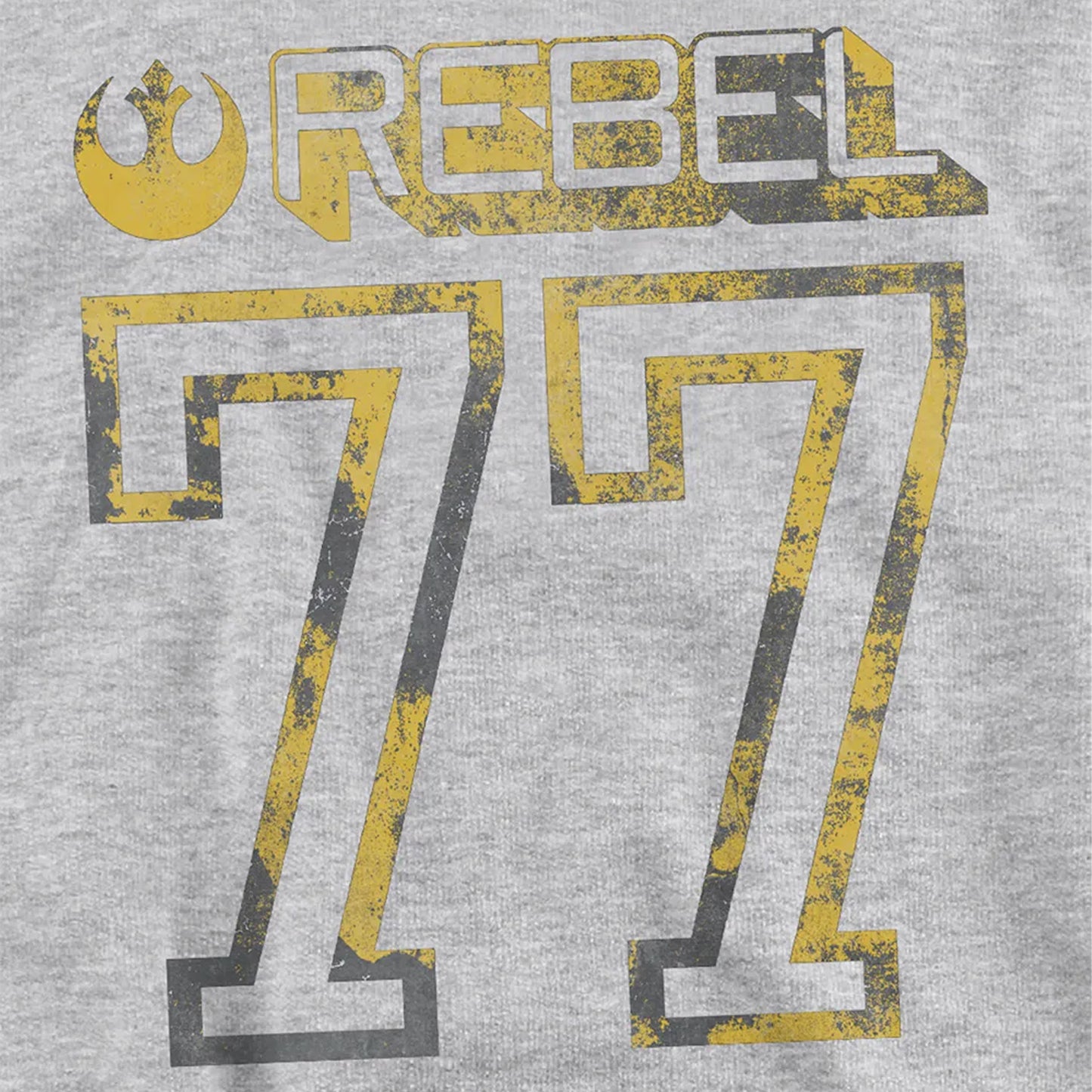 Athletic Heather - Pack Shot - Star Wars Childrens-Kids 77 Rebel Heather Pullover Hoodie