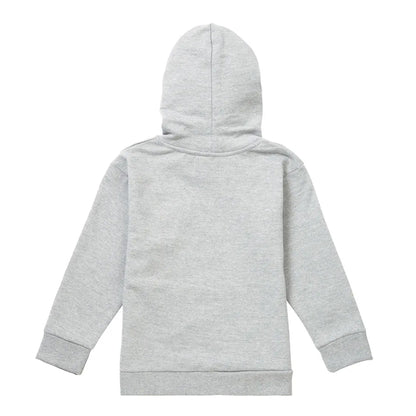 Athletic Heather - Back - Captain America Childrens-Kids Stars & Stripes Heather Pull Over Hoodie