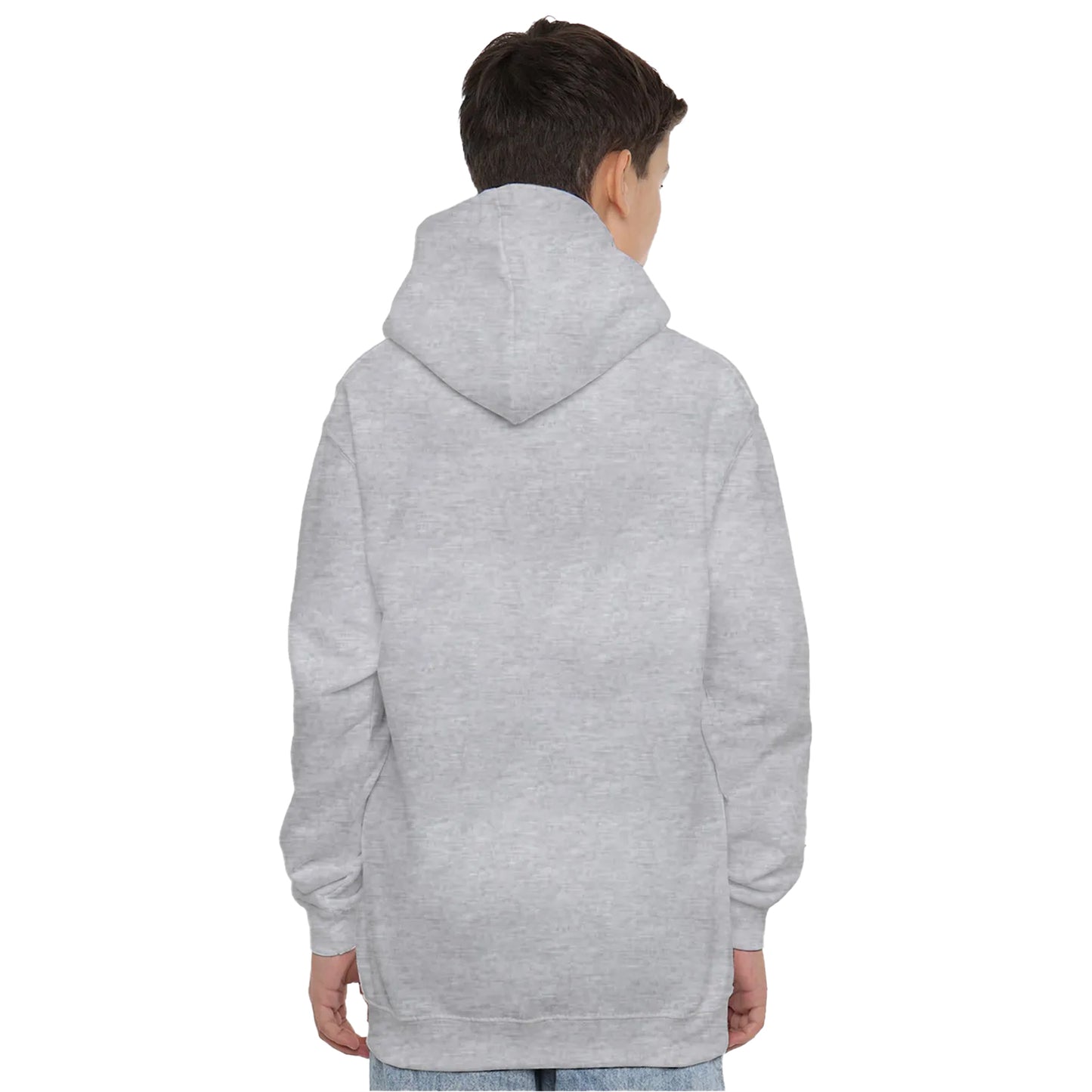 Athletic Heather - Lifestyle - Star Wars: Obi-Wan Kenobi Childrens-Kids Logo Heather Pullover Hoodie