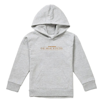Athletic Heather - Front - Star Wars: Obi-Wan Kenobi Childrens-Kids Logo Heather Pullover Hoodie