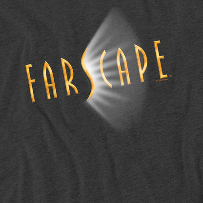 Charcoal - Pack Shot - Farscape Unisex Adult Logo T-Shirt