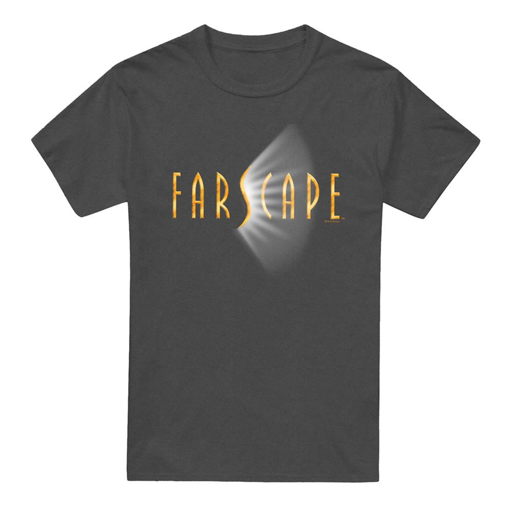 Charcoal - Front - Farscape Unisex Adult Logo T-Shirt