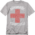 Athletic Heather - Front - Bon Jovi Unisex Adult Bad Medicine Heather T-Shirt