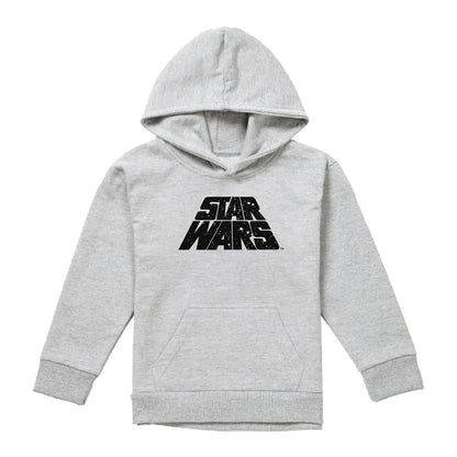 Athletic Heather - Front - Star Wars Childrens-Kids Galaxy Heather Pullover Hoodie