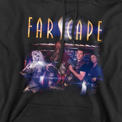 Black - Pack Shot - Farscape Unisex Adult Hoodie