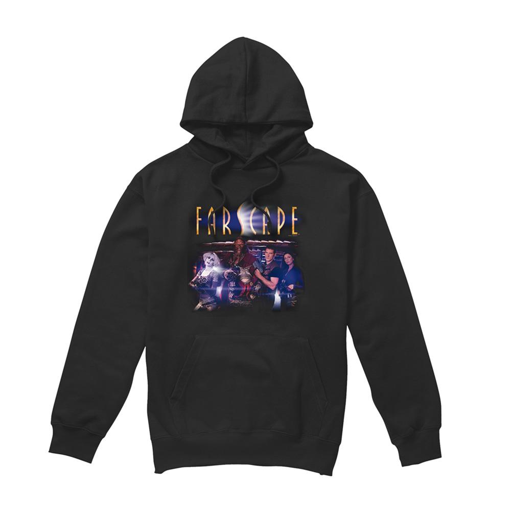 Black - Front - Farscape Unisex Adult Hoodie