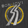 Charcoal - Pack Shot - Bon Jovi Unisex Adult Slippery When Wet World Tour T-Shirt