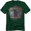 Hunter Green - Front - Bon Jovi Unisex Adult New Jersey T-Shirt