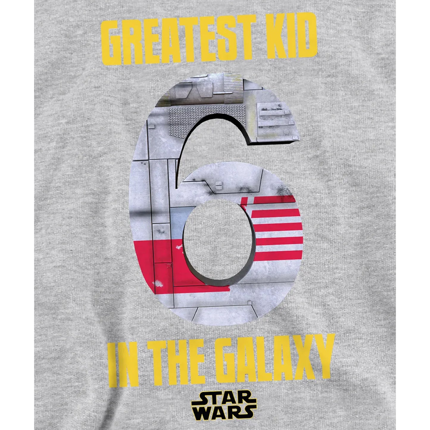 Athletic Heather - Pack Shot - Star Wars Childrens-Kids Star Wars Greatest Kid XWing Pullover Hoodie