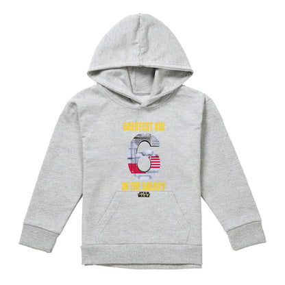 Athletic Heather - Front - Star Wars Childrens-Kids Star Wars Greatest Kid XWing Pullover Hoodie