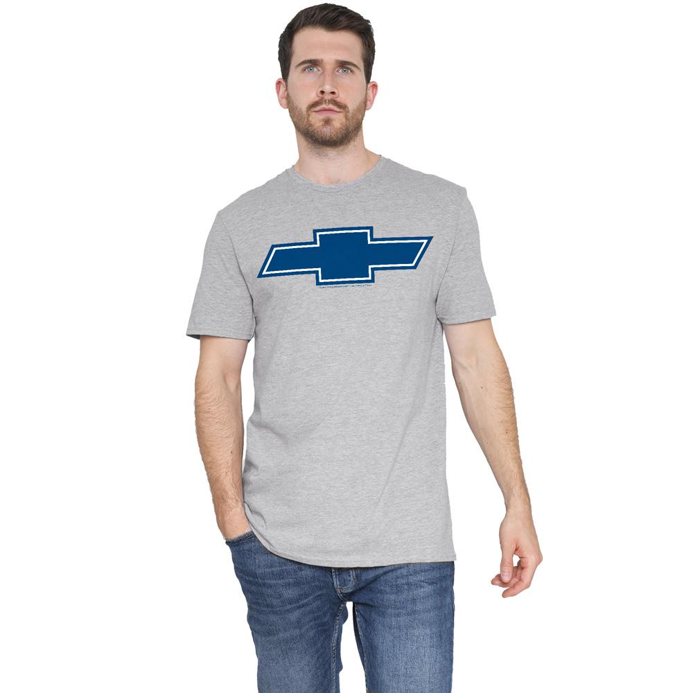 Athletic - Side - Chevrolet Unisex Adult Simple Vintage Bowtie T-Shirt