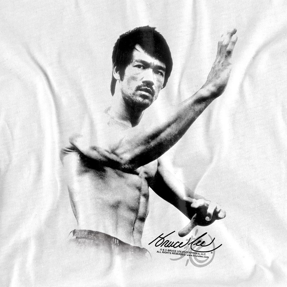 White - Lifestyle - Bruce Lee Unisex Adult Serenity T-Shirt
