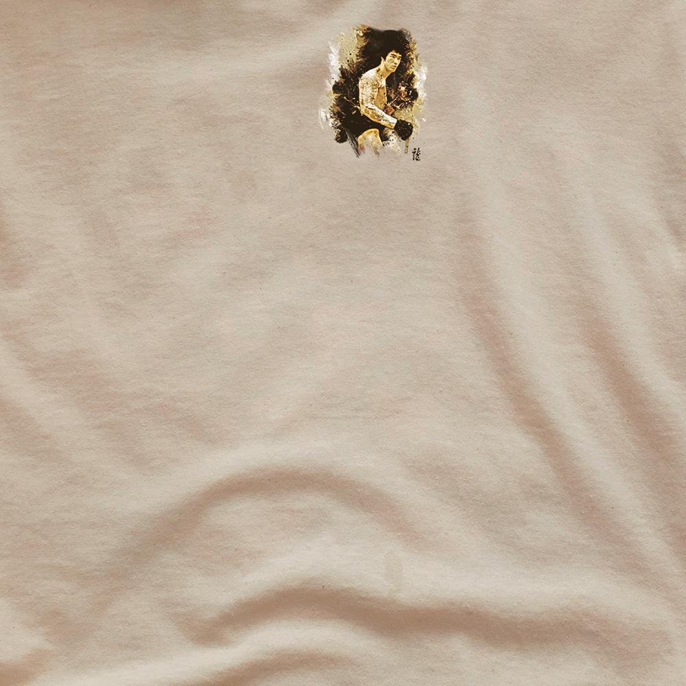 Sand - Pack Shot - Bruce Lee Unisex Adult Intensity T-Shirt