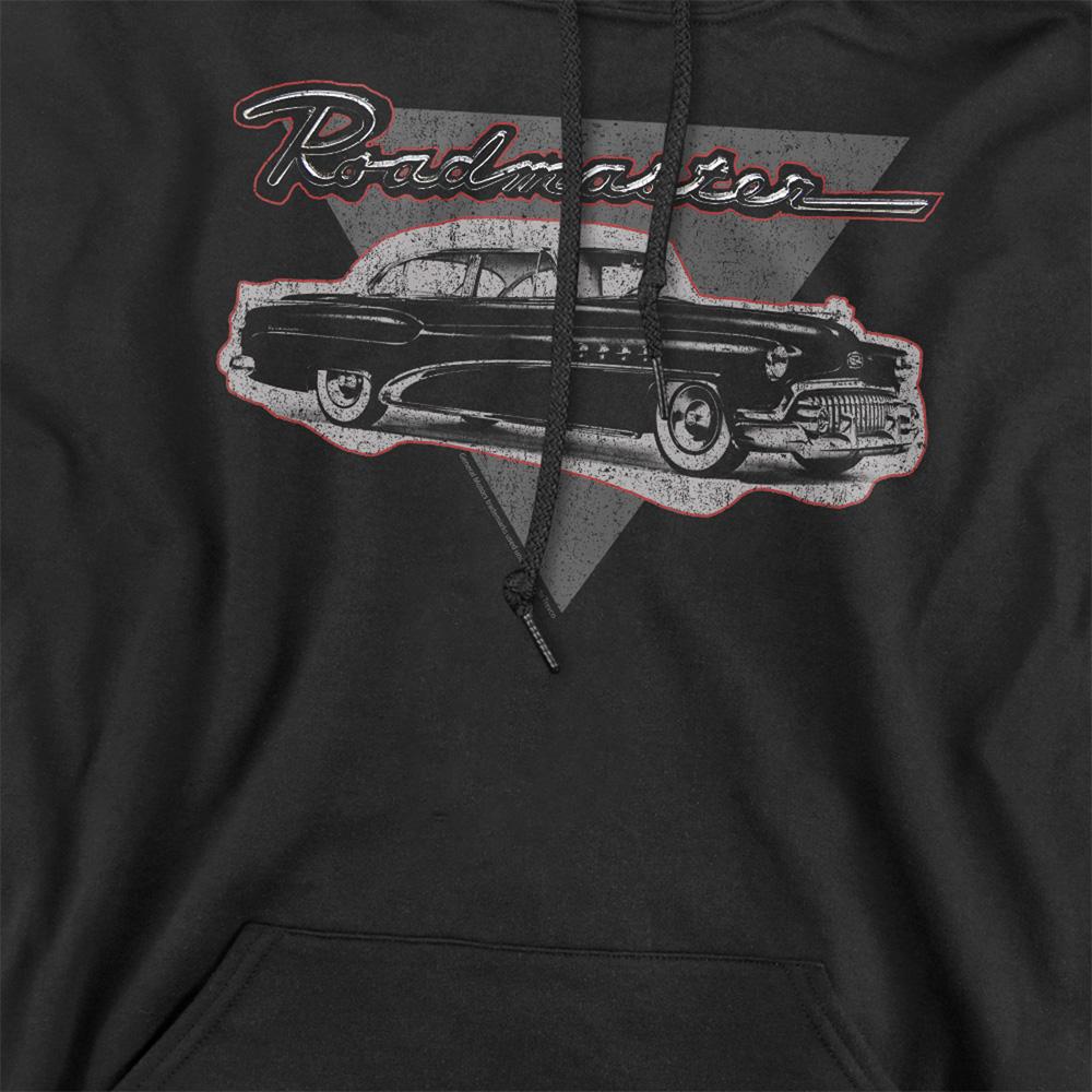 Black - Pack Shot - Buick Unisex Adult 1952 Roadmaster Hoodie