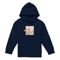 Navy - Front - Bambi Childrens-Kids Kiss Hoodie