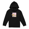 Black - Front - Bambi Childrens-Kids Kiss Hoodie