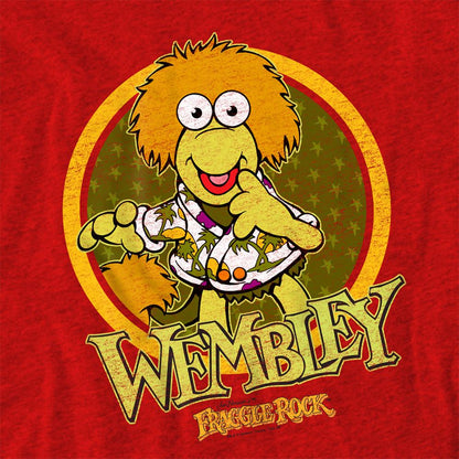 Red - Lifestyle - Fraggle Rock Unisex Adult Wembley Fraggle Circle T-Shirt