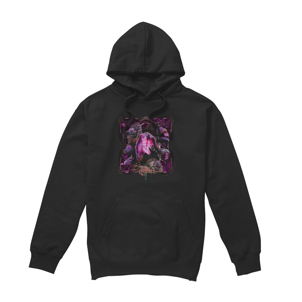 Black - Front - Dark Crystal Unisex Adult Lust For Power Hoodie