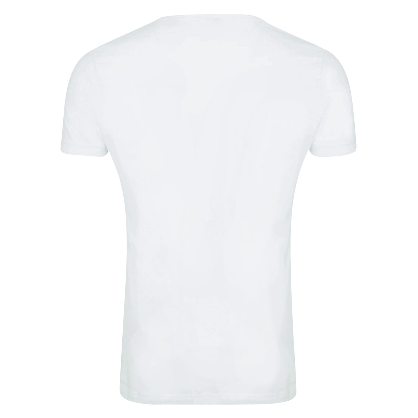 White - Back - Captain America Mens Logo T-Shirt