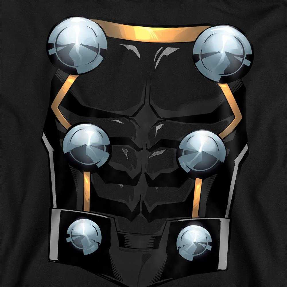 Black - Pack Shot - Marvel Childrens-Kids Thor Costume Hoodie