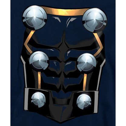 Navy - Pack Shot - Marvel Childrens-Kids Thor Costume Hoodie