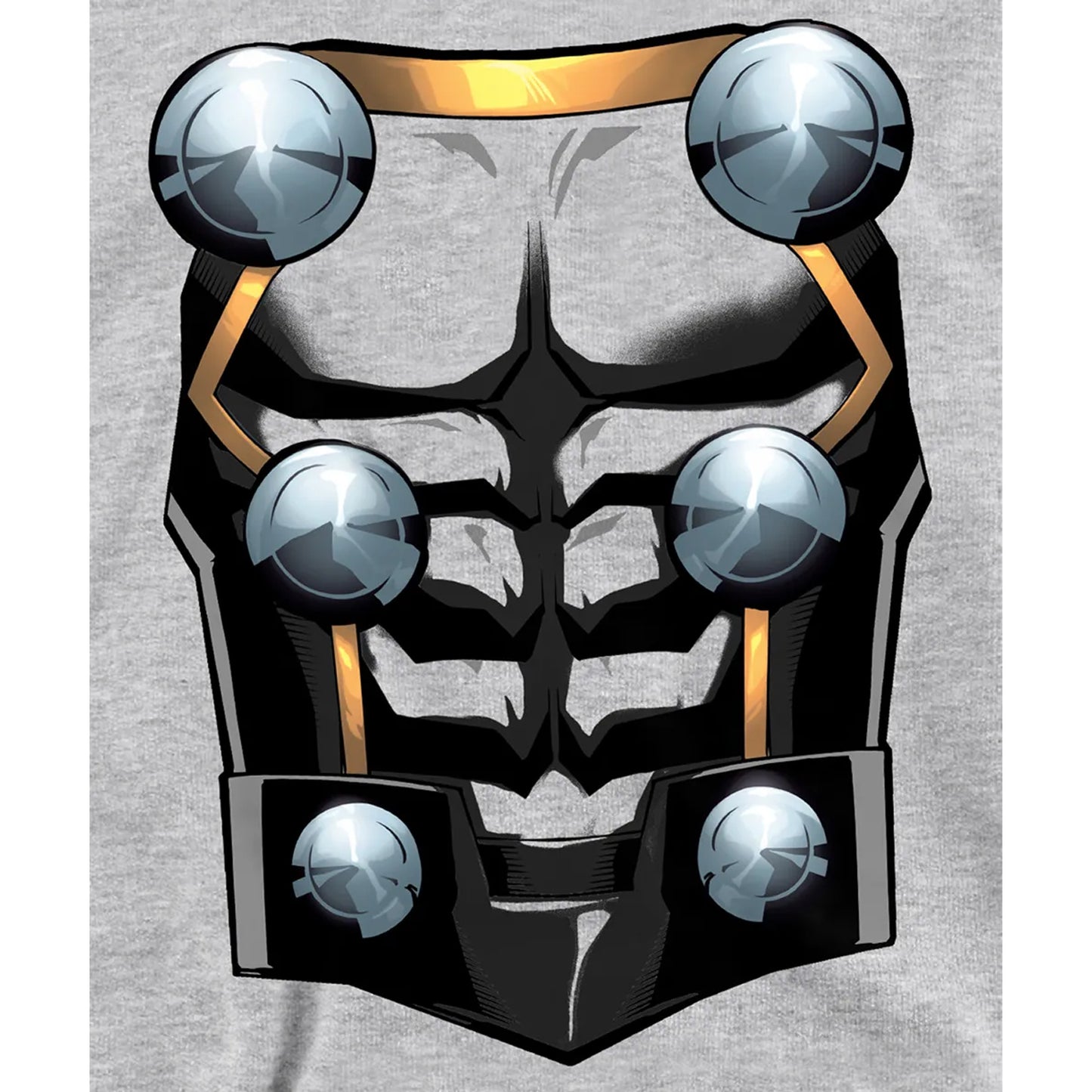 Athletic Heather - Pack Shot - Marvel Childrens-Kids Thor Costume Hoodie