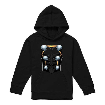 Black - Front - Marvel Childrens-Kids Thor Costume Hoodie