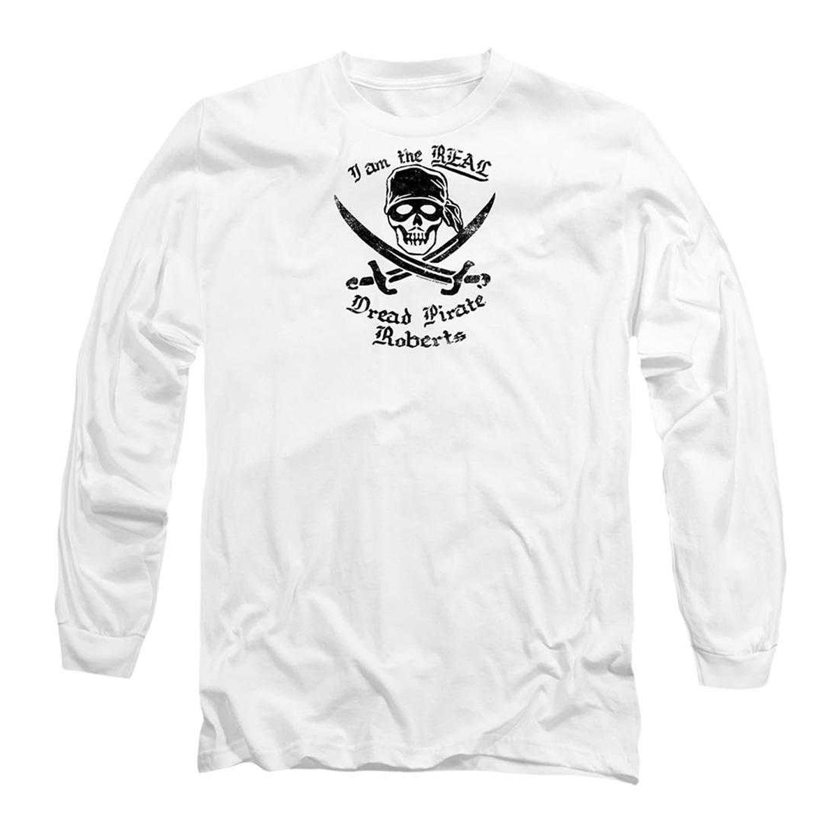 White - Front - The Princess Bride Unisex Adult The Real Dpr Long-Sleeved T-Shirt