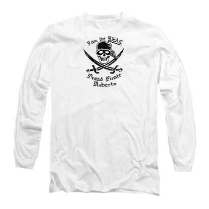 White - Front - The Princess Bride Unisex Adult The Real Dpr Long-Sleeved T-Shirt