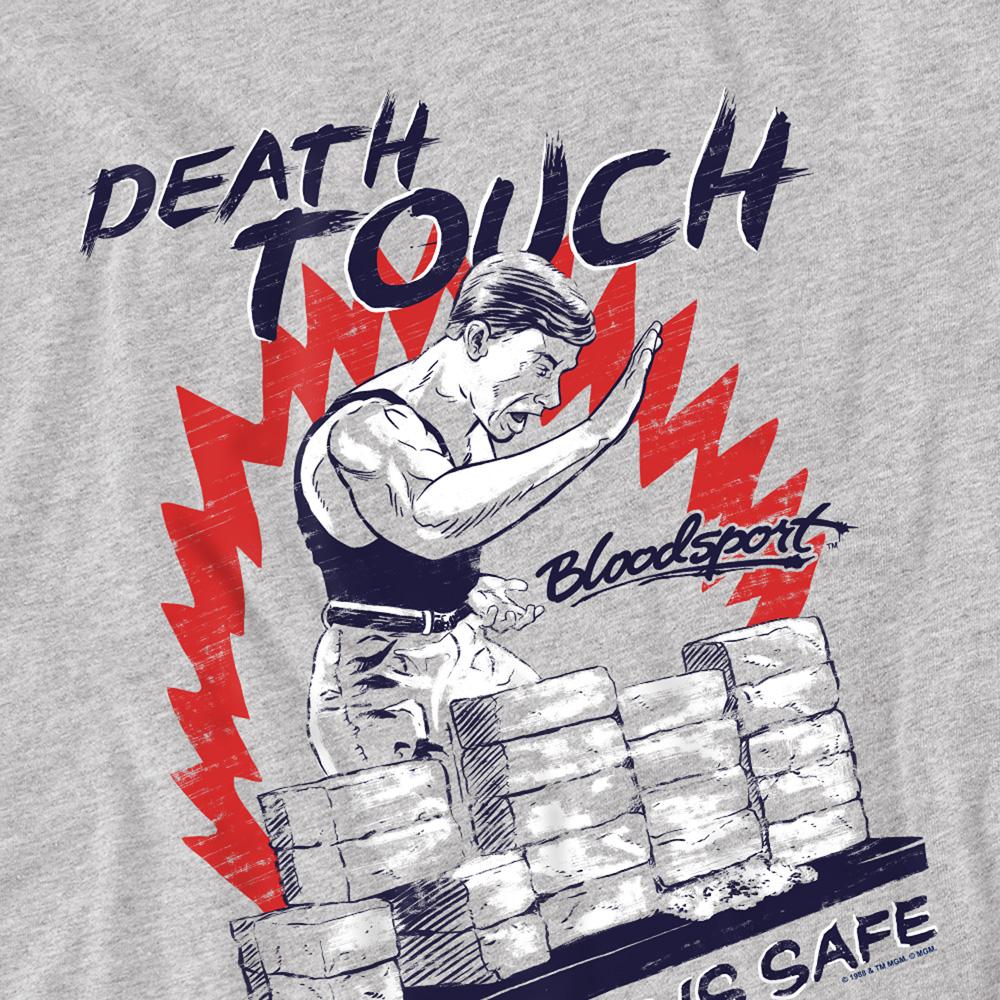 Athletic Heather - Pack Shot - Bloodsport Unisex Adult Death Touch T-Shirt