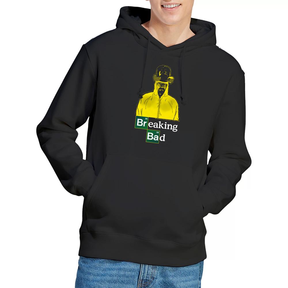 Black - Back - Breaking Bad Unisex Adult Hazmat Hoodie