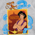 Athletic Heather - Side - Aladdin Childrens-Kids Diamond In The Rough Abu Magic Lamp Pullover Hoodie