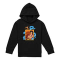Black - Front - Aladdin Childrens-Kids Diamond In The Rough Abu Magic Lamp Pullover Hoodie