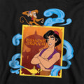 Black - Side - Aladdin Childrens-Kids Diamond In The Rough Abu Magic Lamp Pullover Hoodie