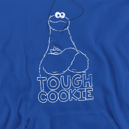 Royal Blue - Side - Sesame Street Unisex Adult Touch Cookie Hoodie