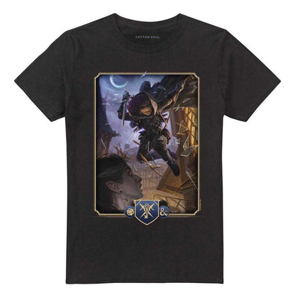 Black - Front - Dungeons & Dragons Womens-Ladies 2024 Rogue Key Art T-Shirt
