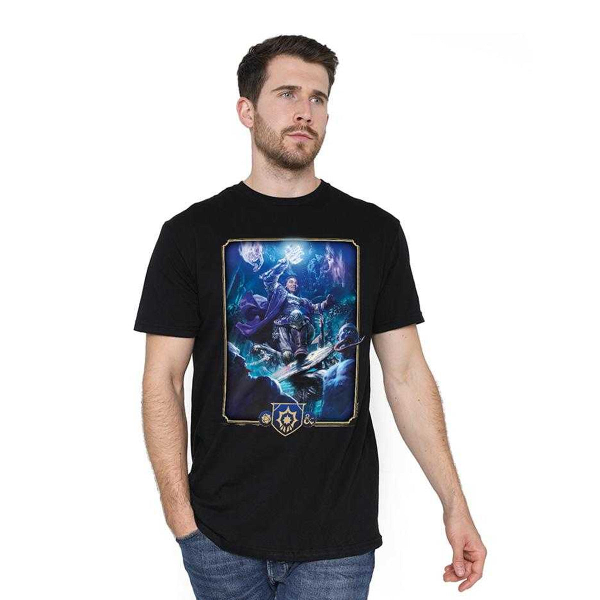 Black - Lifestyle - Dungeons & Dragons Womens-Ladies 2024 Cleric Key Art T-Shirt