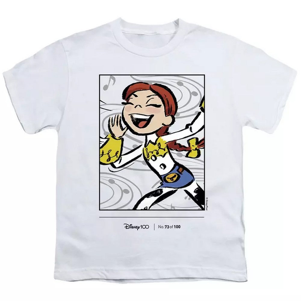 White - Front - Toy Story Childrens-Kids 100th Anniversary Jessie T-Shirt