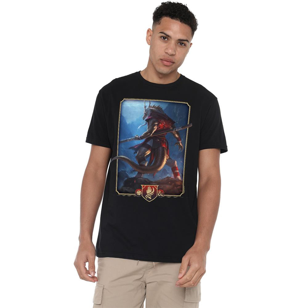 Black - Lifestyle - Dungeons & Dragons Womens-Ladies 2024 Monk Key Art T-Shirt