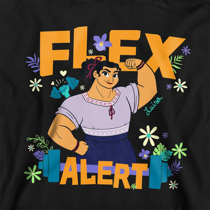 Black - Side - Encanto Childrens-Kids Flex Alert Hoodie