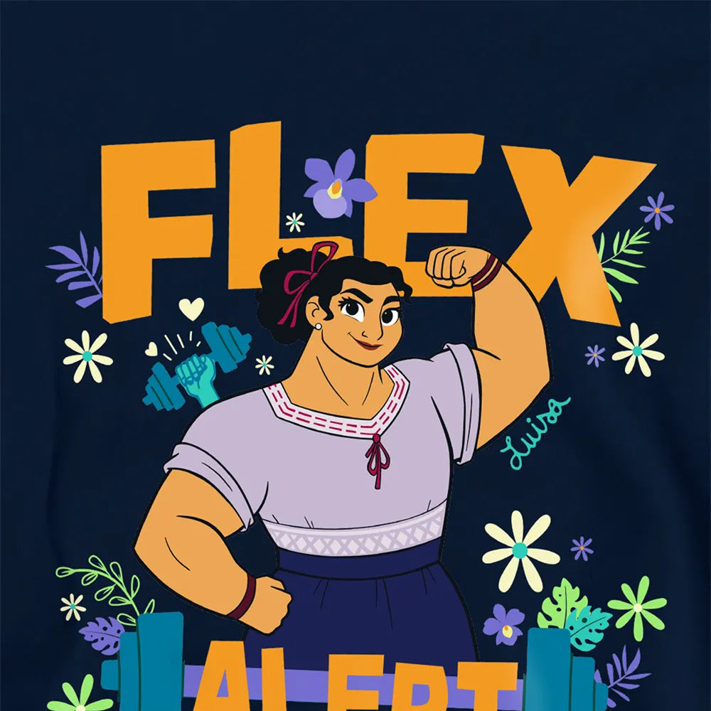 Navy - Side - Encanto Childrens-Kids Flex Alert Hoodie